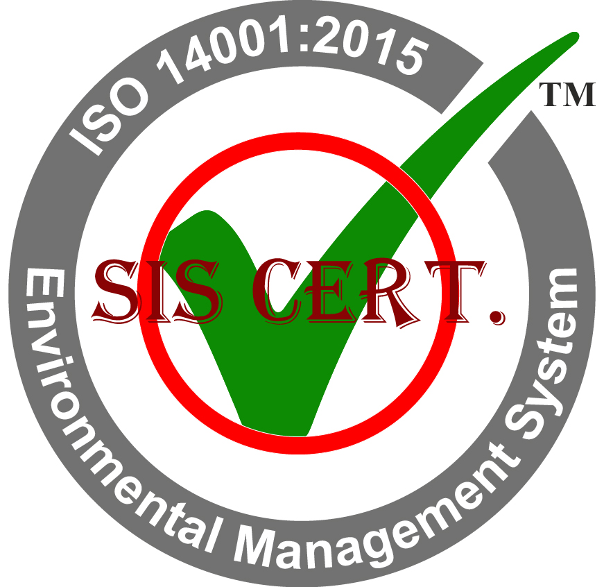 ISO 14001:2015 Environmental Management System Certificate